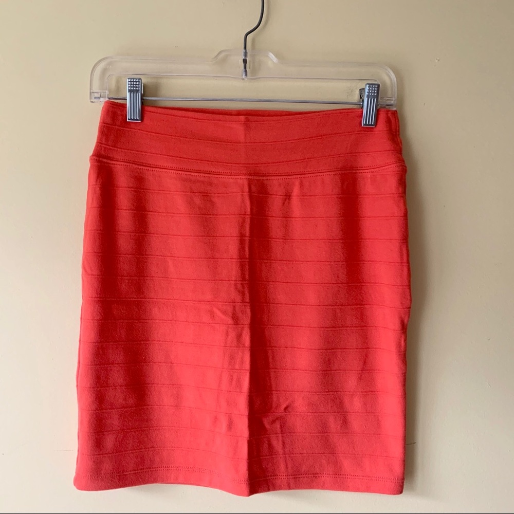 Forever 21 Coral Pink Mini Skirt